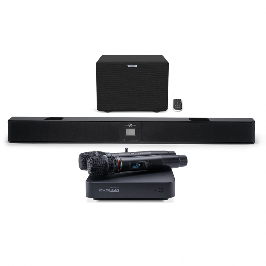 караоке-комплект EVOBOX Plus + EvoSound Bar (саундбар с караоке) в Старом Осколе