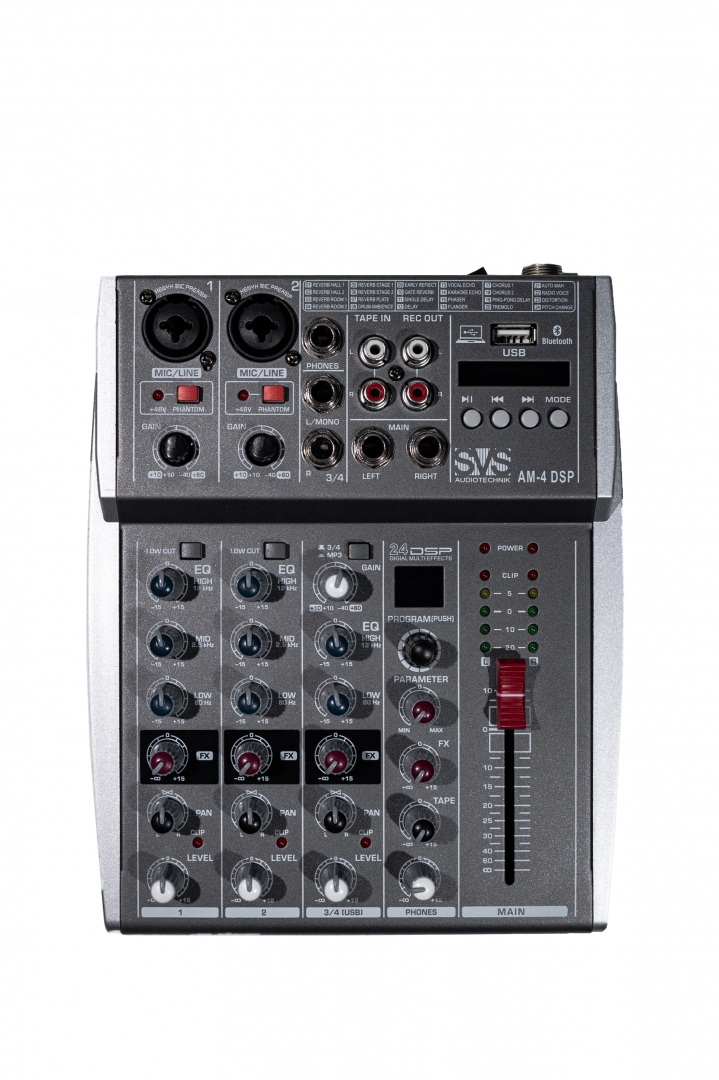SVS Audiotechnik mixers AM-4 DSP Аналоговый микшерный пульт, 4-канала в Старом Осколе