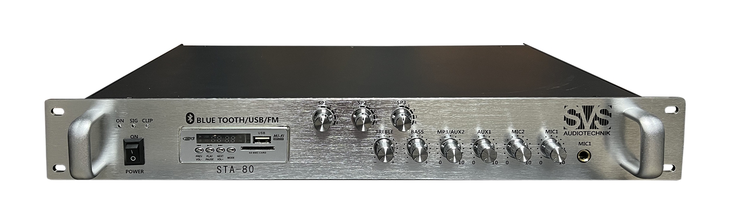 SVS Audiotechnik STA-80 Микшер-усилитель для систем Public Address в Старом Осколе