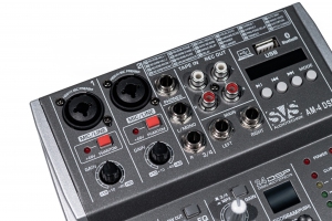 SVS Audiotechnik mixers AM-4 DSP Аналоговый микшерный пульт, 4-канала в Старом Осколе